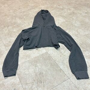 $$ talentless S/M cropped jacket grey